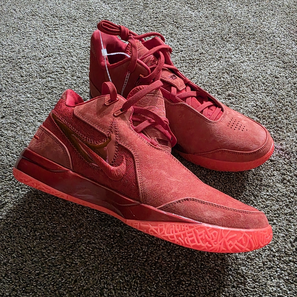 Nike Zoom LeBron NXXT Gen AMPD 'James Gang' – University Red